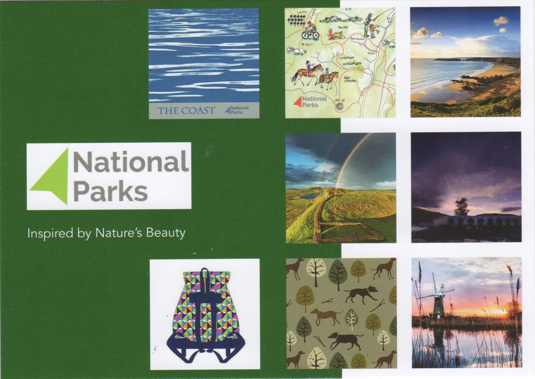UK National Parks National Park Postcard