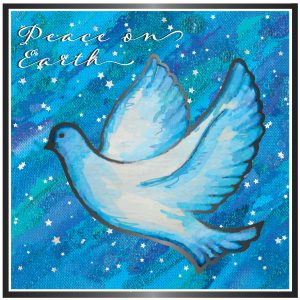 Seasons Greeting -Anna Brewin's Dove of Peace